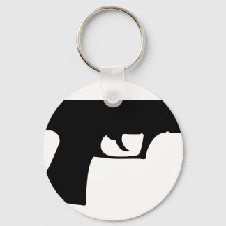 Llavero pistola negra - pistola