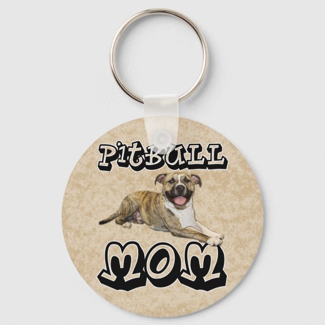 Llavero Pit Bull MOM - Tigre (Anverso)