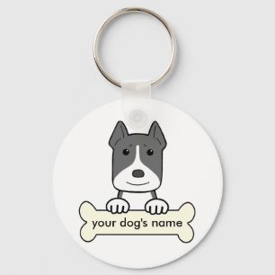 Llavero Pitbull personalizado