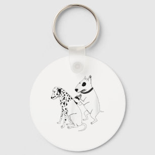 Llavero Pitbull Terrier Dog Animal Dalmatian Tattoo Puppy