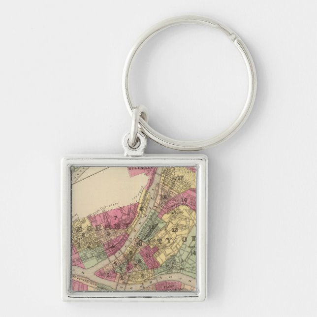 Llavero Pittsburgh, Allegheny (Frente)