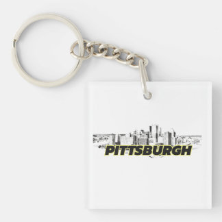 Llavero Pittsburgh Skyline