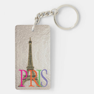 Llavero PixDezines Paris/Torre Eiffel/Color DIY