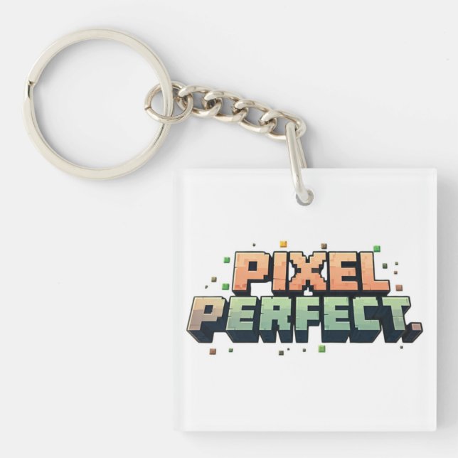 Llavero Pixel Perfect (Frente)
