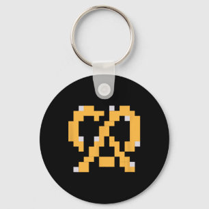 Llavero Pixel Pretzel Grupo Fácil de Halloween de Videojue
