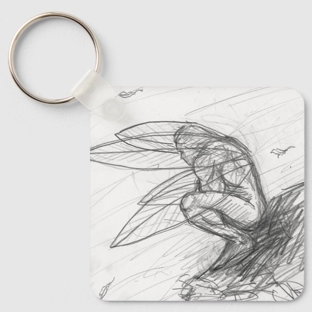 Llavero Pixie Dust in the Wind (Anverso)