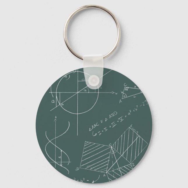 Llavero pizarra matemática (Anverso)