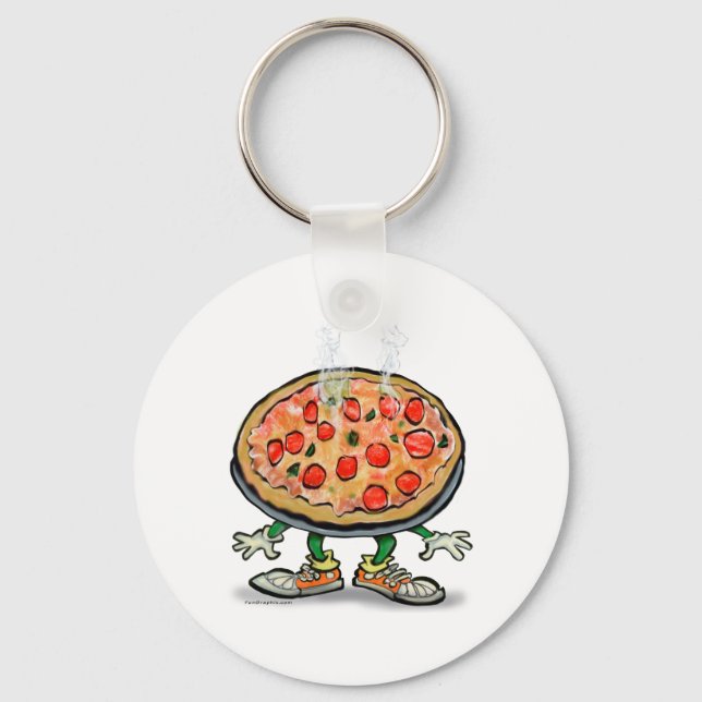Llavero Pizza (Anverso)