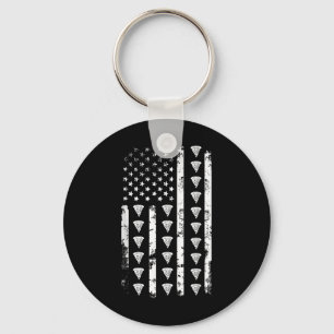 Llavero Pizza de bandera americana Comida Usa Patriotismo