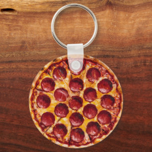 Llavero Pizza de Pepperoni