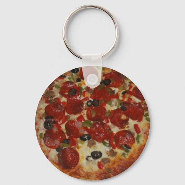 Llavero Pizza Keychain (Anverso)