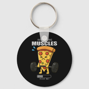 Llavero Pizza Levantamiento Muerto Rata Gimnasio Instalaci
