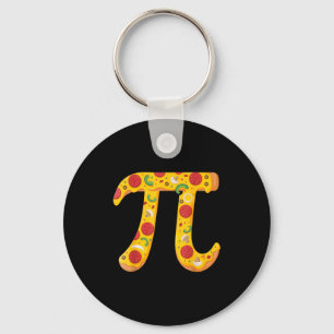 Llavero Pizza Pi Para Amantes De Las Matemáticas Y Comida 