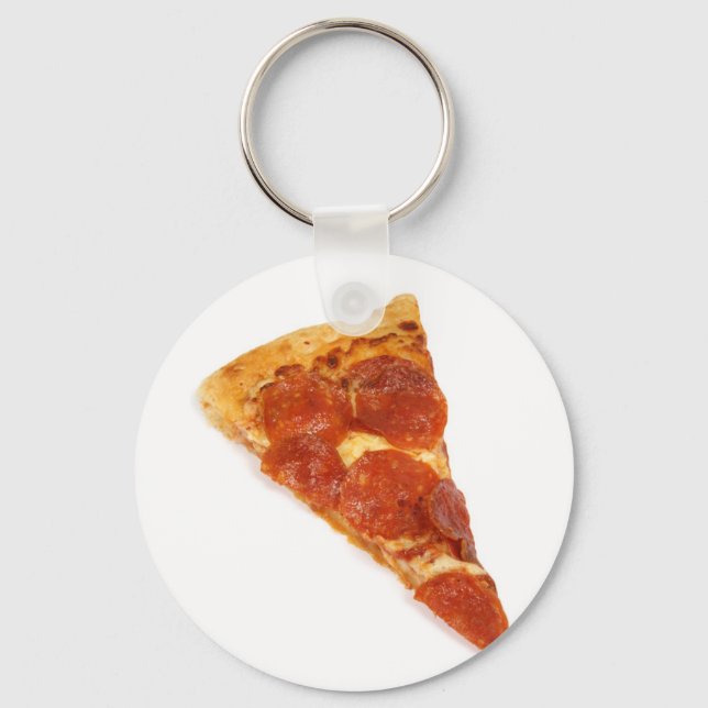 Llavero Pizza Slice - Un Trozo De Pizza (Anverso)