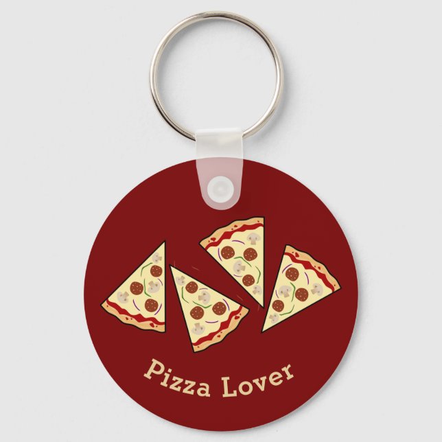 Llavero Pizza Slices (Anverso)