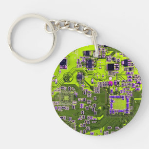 Llavero Placa de circuito impreso del conjunto PCB del cir