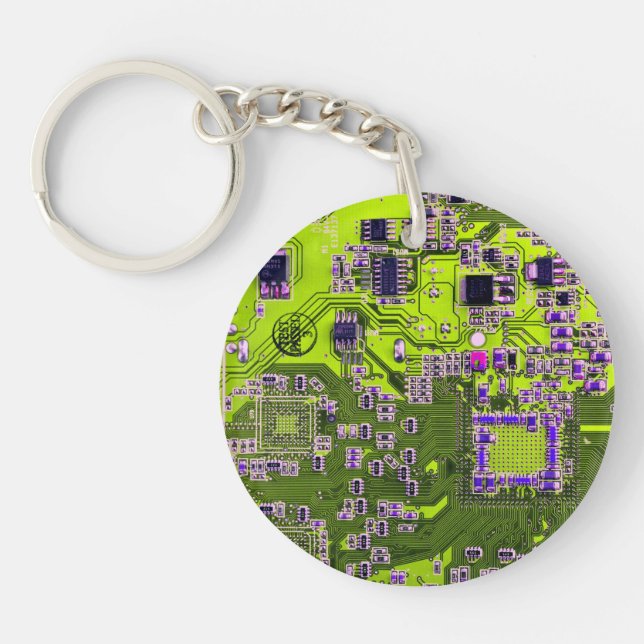 Llavero Placa de circuito impreso del conjunto PCB del cir (Frente)