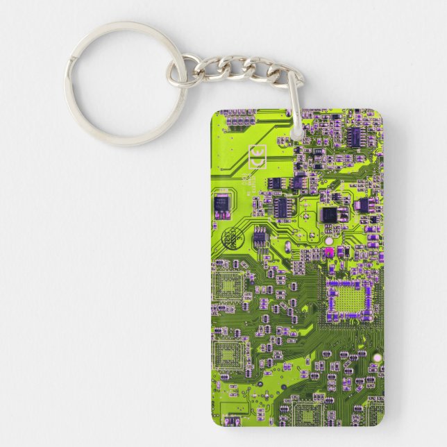 Llavero Placa de circuito impreso del conjunto PCB del cir (Frente)