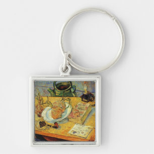 Llavero Placa de dibujo de vida residual, tubería, cebolla