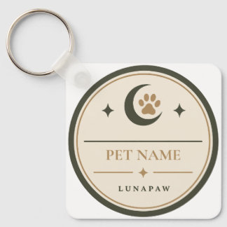 Llavero Placa de identificación personalizada para mascota