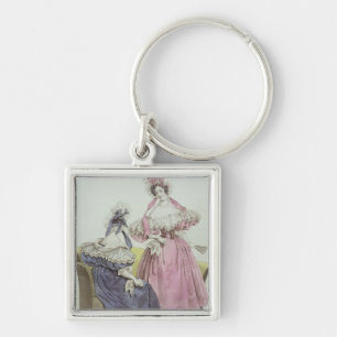 Llavero Placa de moda, "salones de Le Follet Courrier