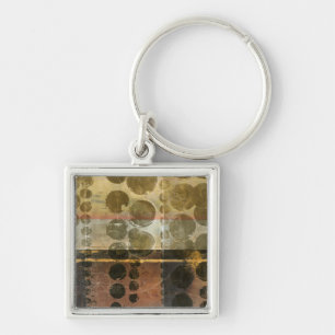 Llavero Placas verdes circulares