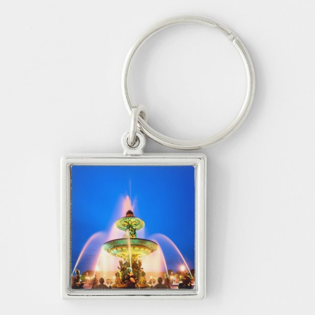 Llavero Place de la Concorde, París, Francia (Frente)