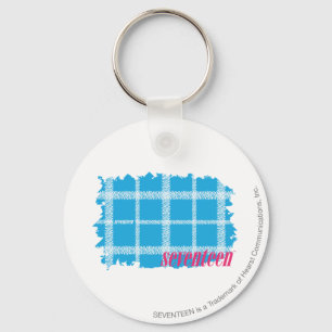 Llavero Plaid Aqua 4