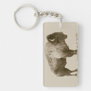 Llavero Plains Bison