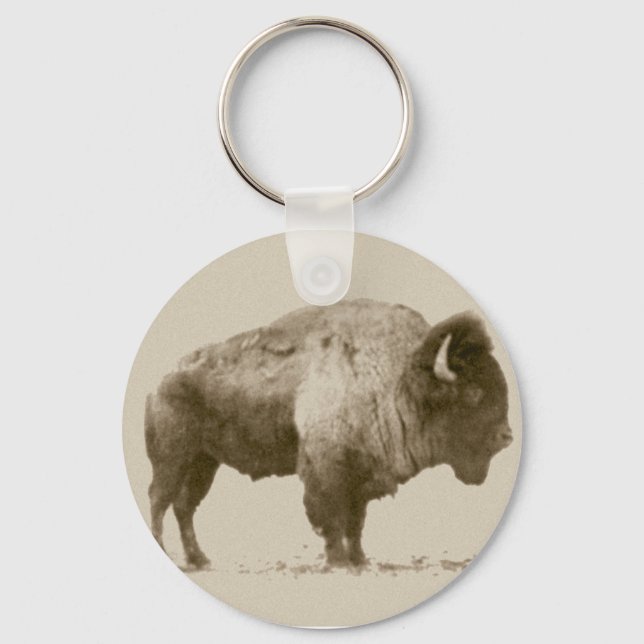 Llavero Plains Bison (Anverso)