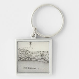 Llavero Plan De Fort Baton Rouge