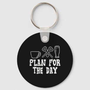 Llavero Plan Para El Día Café Lacrosse Beer Lax Beer