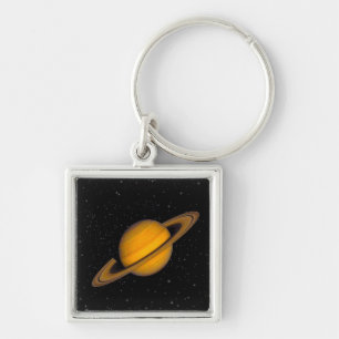 Llavero Planet SATURN Zipper-Pull & Lumaletas Tag, Keychai