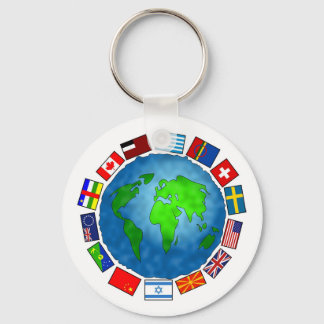 Llavero Planeta de bandera
