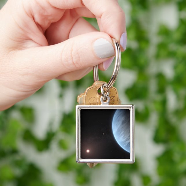 Llavero Planeta K2-18b, Estrella Anfitriona Y Planeta Acom (Mano)