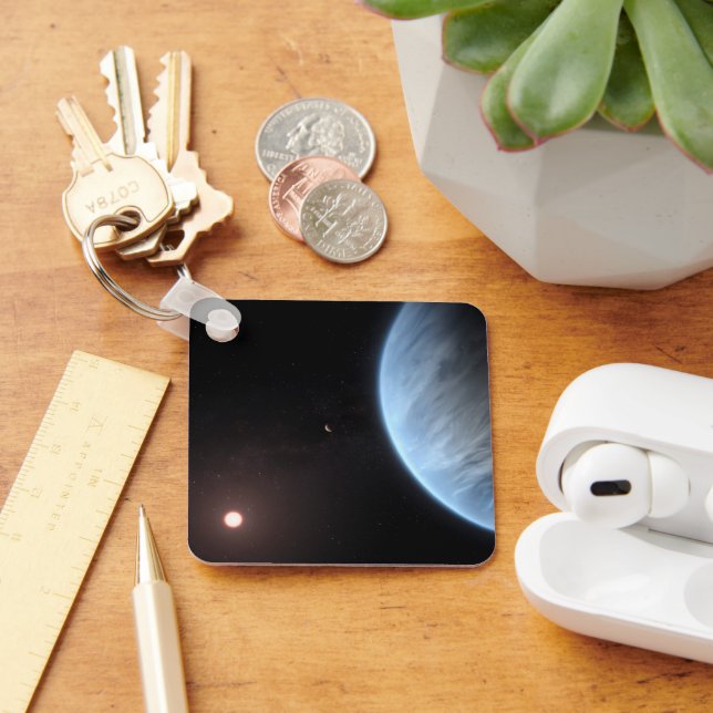 Llavero Planeta K2-18b, Estrella Anfitriona Y Planeta Acom (Escritorio )