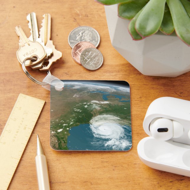 Llavero Planeta Panorámico Tierra Y Estados Unidos. (Escritorio )