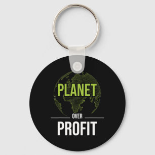 Llavero Planeta sobre beneficio - Eart de protección ambie