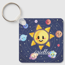 Llavero Planetas de galaxia espacial