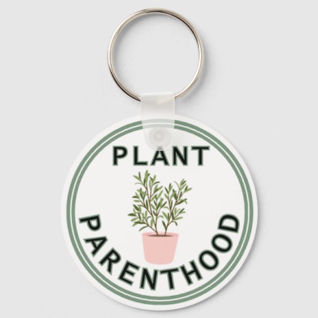 Llavero Plant Parenthood Keychain  (Reverso )