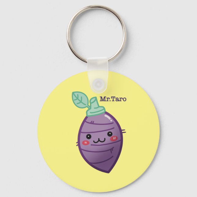 Llavero Planta Cute Taro (Anverso)