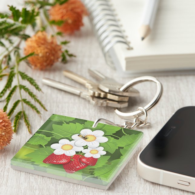 Llavero Planta de fresa (Subido por el creador)