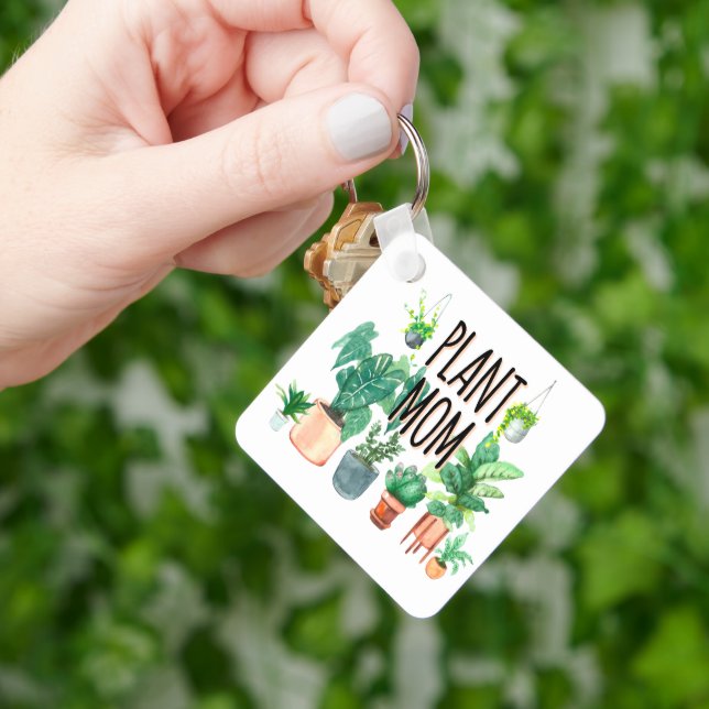Llavero Planta Mamá -Jardinería, Regalo De Plantador Para  (Mano)