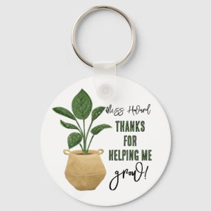 Llavero Planta que me ayuda a cultivar el anillo de llaves