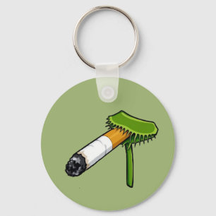 Llavero Planta Venus Flytrap Con Cigarro
