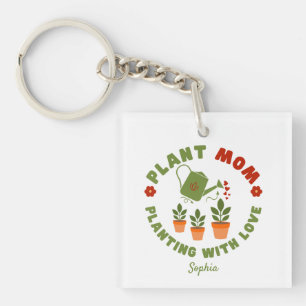Llavero Plantar a mamá con amor personalizado
