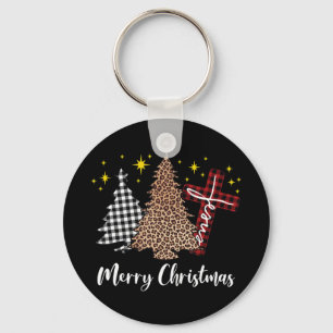 Llavero Plantar Navidad Árbol Cruz Cristiana Jesucristo