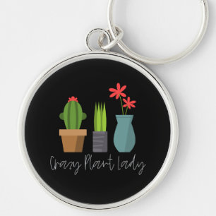 Llavero Plantas - Señora Loca de las Plantas