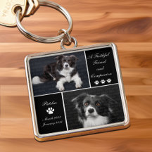 Plantilla de foto de perro conmemorativo de mascot