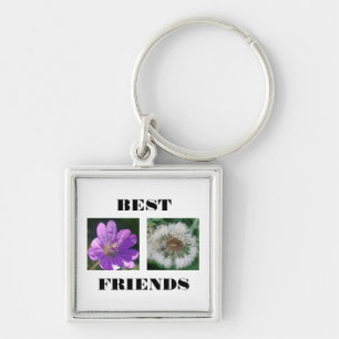 Llavero Plantilla de imagen de los mejores amigos